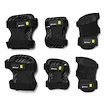 Protections pour hockey inline Rollerblade  Evo Pro Gear 3-Pack Black