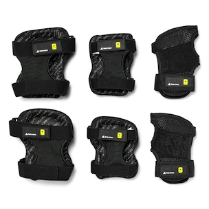 Protections pour hockey inline Rollerblade  Evo Pro Gear 3-Pack Black