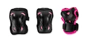 Protections pour hockey inline Rollerblade  Skate Gear Junior Black/Pink