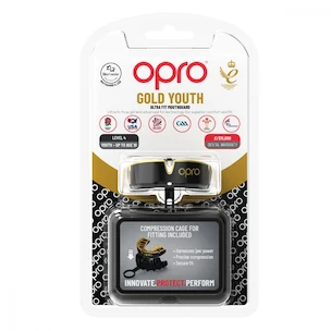Protège dents Opro  GOLD Black/Gold Junior