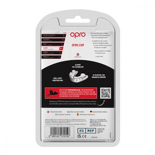 Protège dents Opro  SILVER Clear Senior