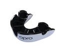 Protège dents Opro  SILVER White/Black Junior