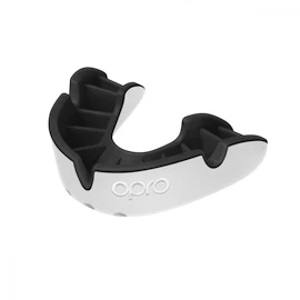 Protège dents Opro SILVER White/Black Senior