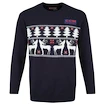 Pull pour homme CCM Holiday Ugly Sweather Navy S