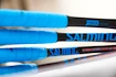 Raquette de squash Salming  Cannone Feather Racket Black/Cyan