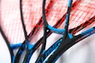 Raquette de squash Salming  Cannone Feather Racket Black/Cyan