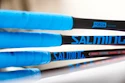 Raquette de squash Salming  Cannone Feather Racket Black/Cyan