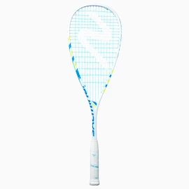 Raquette de squash Salming Forza Powerlite Racket White/Blue/Yellow