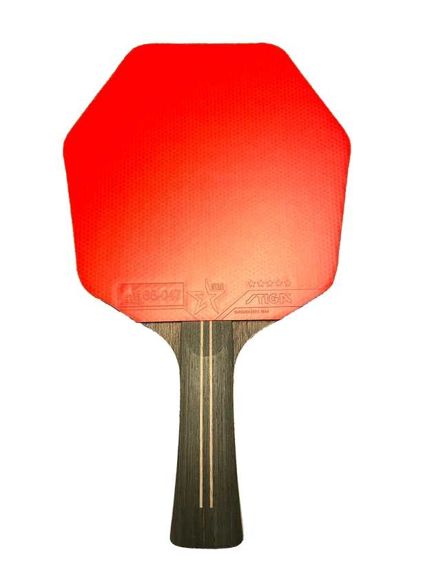 Raquette de tennis de table Stiga Cybershape Pro Carbon Plus 5