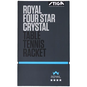 Raquette de tennis de table Stiga  Stiga Royal 4-Star Crystal