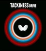 Revêtement Butterfly  Tackiness D (Drive)  noir, 1,5 mm