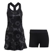 Robe pour femme Adidas  Marimekko Tennis Y-Dress Carbon/Black/Gold Met