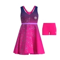 Robe pour femme BIDI BADU  Colortwist 3In1 Dress Pink/Dark Blue