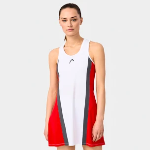 Robe pour femme Head  CLUB 25 Dress Women Red/White