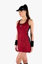 Robe pour femme Hydrogen  Panther Tech Dress Black/Red