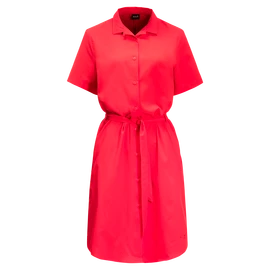 Robe pour femme Jack Wolfskin Holiday Midi Dress Tulip Red
