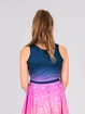 Robe pour jeune fille BIDI BADU  Colortwist 3in1 Junior Dress Pink/Dark Blue