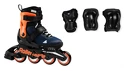 Rollers Rollerblade  MICRO COMBO Blue/Orange 2021