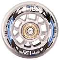 Roues avec roulements Fila  72 mm 82A 8-Pack, ABEC 5