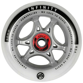 Roues avec roulements Powerslide Infinity RTR 90 mm / 85A, ABEC 9