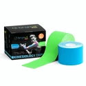 Ruban adhésif BronVit Sport kinesiology tape 2 x 6m – classic –  bleu + vert