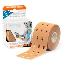 Ruban adhésif BronVit  Sport kinesiology tape 5m x 5cm – with holes