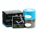 Ruban adhésif BronVit  Sport kinesiology tape balení 2 x 6m – classic – černá + modrá