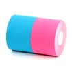 Ruban adhésif BronVit  Sport kinesiology tape balení 2 x 6m – classic –  modrá + růžová