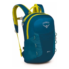 Sac à dos pour enfant OSPREY Jet 12 Blue Spikemoss/Lemongrass