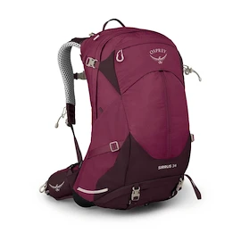 Sac à dos pour femme OSPREY SIRRUS 34 elderberry purple/chiru tan
