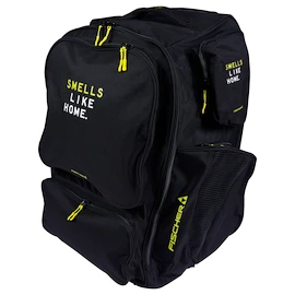 Sac à roulettes de hockey Fischer Backpack Black/Yellow Junior