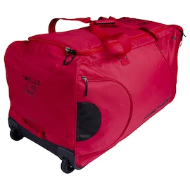Sac à roulettes de hockey Fischer DeLuxe Red/Black Senior
