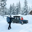 Sac de protection Thule  Ski Bag 192 cm Black