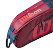 Sac de raquettes pour enfant Wilson  Junior 3 Pack Red/Infrared