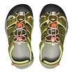 Sandales pour enfant Keen NEWPORT BOUNDLESS Dark olive/Scarlet ibis