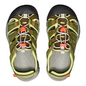 Sandales pour enfant Keen NEWPORT BOUNDLESS Dark olive/Scarlet ibis