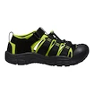 Sandales pour enfant Keen NEWPORT H2 Black/Lime green