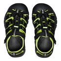 Sandales pour enfant Keen NEWPORT H2 Black/Lime green