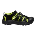 Sandales pour enfant Keen NEWPORT H2 Black/Lime green