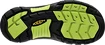 Sandales pour enfant Keen  Newport H2 JR Black/Lime Green