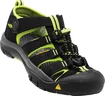 Sandales pour enfant Keen  Newport H2 JR Black/Lime Green