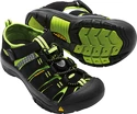 Sandales pour enfant Keen  Newport H2 JR Black/Lime Green