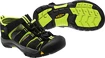 Sandales pour enfant Keen  Newport H2 K Black/Lime Green