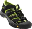 Sandales pour enfant Keen  Newport H2 K Black/Lime Green