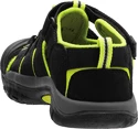 Sandales pour enfant Keen  Newport H2 K Black/Lime Green