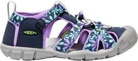 Sandales pour enfant Keen Seacamp II CNX JR Black Iris/African Violet