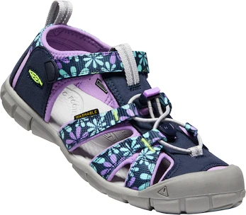Sandales pour enfant Keen  Seacamp II CNX JR Black Iris/African Violet