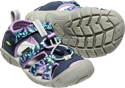 Sandales pour enfant Keen  Seacamp II CNX K Black Iris/African Violet