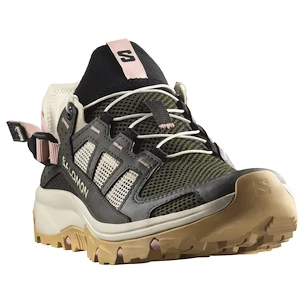 Sandales pour femme Salomon Techamphibian 5 Peat/Rainy Day/Hyma Pink