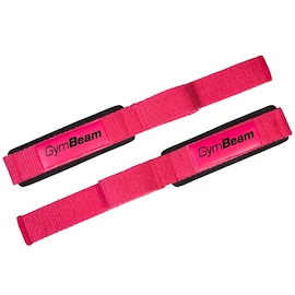 Sangles pour tirage de force GymBeam X-Grip Pink